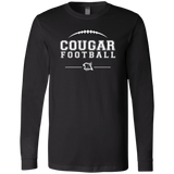 Cougar Football Men's Jersey LS T-Shirt