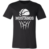 Mustang Basketball Unisex Jersey Short-Sleeve T-Shirt