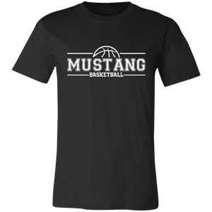 Mustang Basketball Unisex Jersey Short-Sleeve T-Shirt