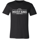 Mustang Basketball Unisex Jersey Short-Sleeve T-Shirt