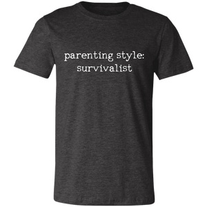 parenting survivalist Unisex Jersey Short-Sleeve T-Shirt