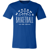 Mustang Basketball Unisex Jersey Short-Sleeve T-Shirt