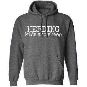 Herding Kids and Sheep Pullover Hoodie