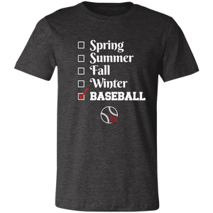 baseball season Unisex Jersey Short-Sleeve T-Shirt