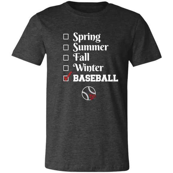 baseball season Unisex Jersey Short-Sleeve T-Shirt