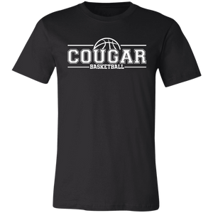 Cougar Basketball Unisex Jersey Short-Sleeve T-Shirt