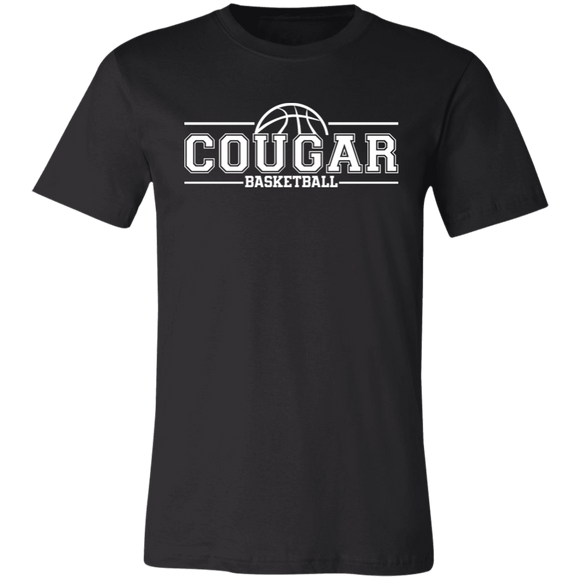 Cougar Basketball Unisex Jersey Short-Sleeve T-Shirt