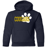 Cougar Paw Youth Pullover Hoodie