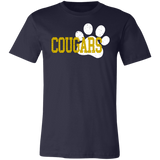 Cougar Paw Unisex Jersey Short-Sleeve T-Shirt