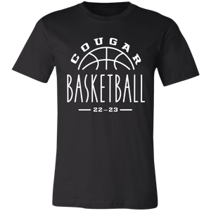 Cougar Basketball Unisex Jersey Short-Sleeve T-Shirt