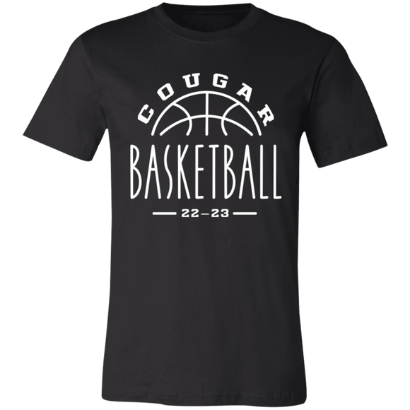 Cougar Basketball Unisex Jersey Short-Sleeve T-Shirt