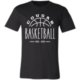 Cougar Basketball Unisex Jersey Short-Sleeve T-Shirt