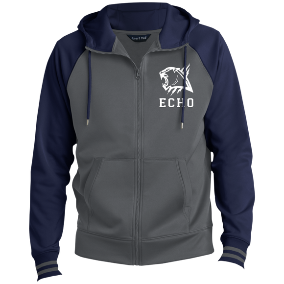 Cougar Men's Sport-Wick® Full-Zip Hooded Jacket