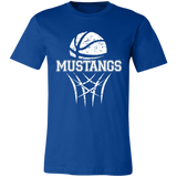 Mustang Basketball Unisex Jersey Short-Sleeve T-Shirt