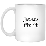 jesus fix it - mugs