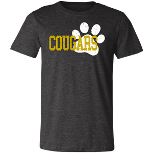 Cougar Paw Unisex Jersey Short-Sleeve T-Shirt