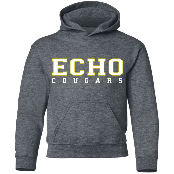 echo cougars Youth Pullover Hoodie