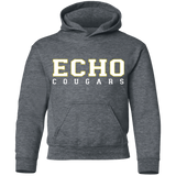 echo cougars Youth Pullover Hoodie