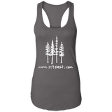 319 tree logo Ladies Ideal Racerback Tank