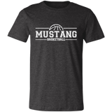 Mustang Basketball Unisex Jersey Short-Sleeve T-Shirt