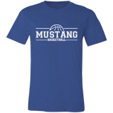 Mustang Basketball Unisex Jersey Short-Sleeve T-Shirt