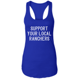 Support Ranchers Ladies Ideal Racerback Tank