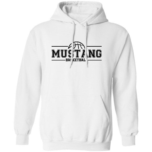 Mustang Basketball Pullover Hoodie