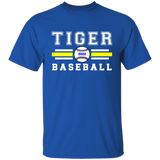 Tiger Baseball Youth 5.3 oz 100% Cotton T-Shirt