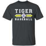 Tiger Baseball Youth 5.3 oz 100% Cotton T-Shirt