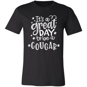 Great to Be A Cougar Unisex Jersey Short-Sleeve T-Shirt